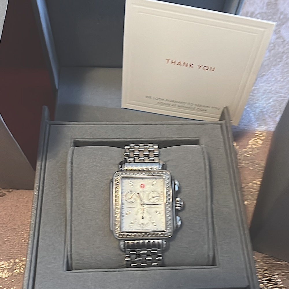 Deco Stainless Diamond watch